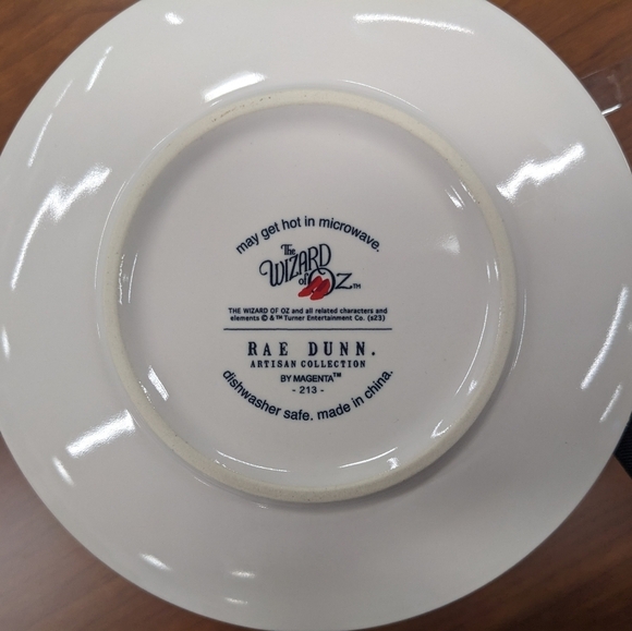 RAE DUNN Wizard Of Oz "THERE'S NO PLACE LIKE HOME" Cup/Saucer - Picture 6 of 6